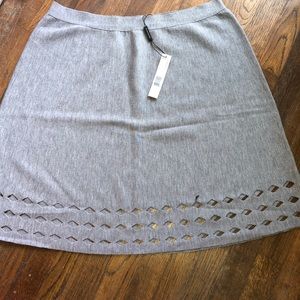 Elie Tahari new gray skirt